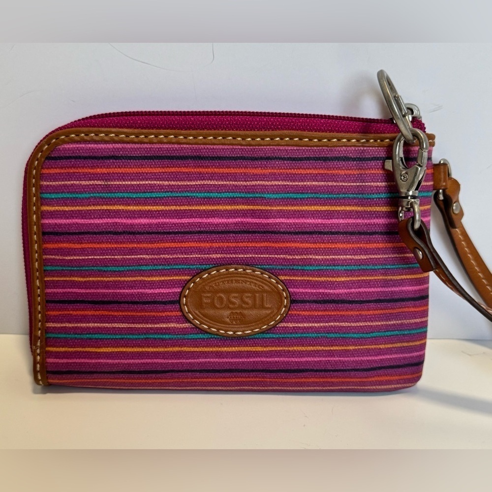 Fossil Keyper Zip Around wallet